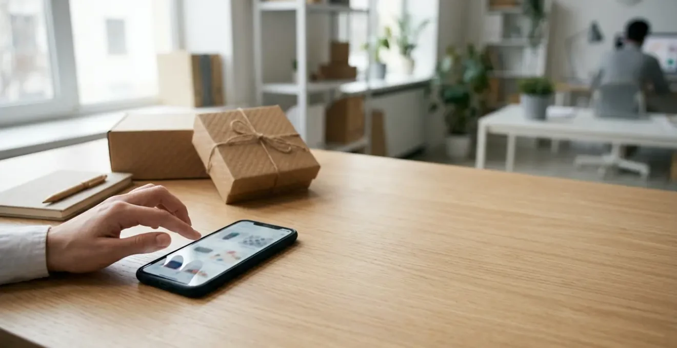 Hochwertige Produktfotografie für Google Shopping mit natürlichem Licht und klarer Komposition