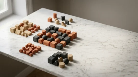 Symbolische Darstellung der Zielgruppensegmentierung im Marketing mit präziser Kundenansprache